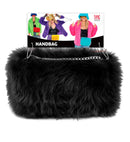 “Handbag Long Plush Black”