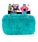 “Handbag Long Plush Azure”
