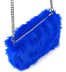 “Handbag Long Plush Blue”