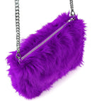 “Handbag Long Plush Purple”