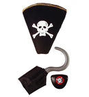 Pirate Set  Hat, Hook, Eye-Patch 