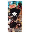 Pirate Set  Hat, Hook, Eye-Patch 
