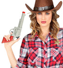 Grey Cowboy Gun 23 Cm