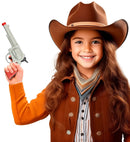 Grey Cowboy Gun 23 Cm