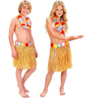 Hula Skirt With Flower Belt 40 Cm For Child