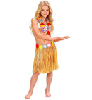 Hula Skirt With Flower Belt 40 Cm For Child