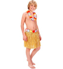 Hula Skirt With Flower Belt 40 Cm For Child