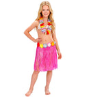 Hula Skirt With Flower Belt 40 Cm For Child