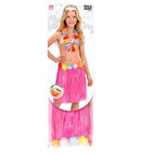 Hula Skirt With Flower Belt 40 Cm For Child