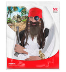Pirate Dress-Up Set  Bandana, Eye-Patch, Beard With Moustache 