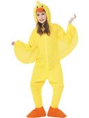 Duck Costume Kids Yellow Hooded Onesie 5