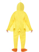 Duck Costume Kids Yellow Hooded Onesie 4