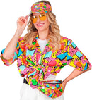 The 80S Funky Fashion - Funky Pink  Shirt 
