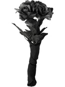 Corpse Bride Bouquet with Black Roses Gothic Costume Accessory 3