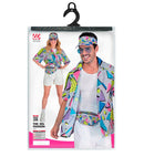 The 80S Funky Fashion - Funky White  Shirt 