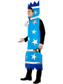 Christmas Cracker Costume Adult Blue Tabard Festive Fancy Dress 2