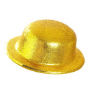 Gold  Bowler Hat