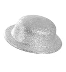 Silver  Bowler Hat