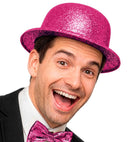 Pink  Bowler Hat