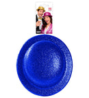 Blue  Bowler Hat