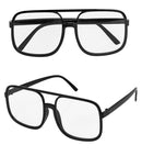 The 90S Hip Hop Glasses With Transparent Lenses