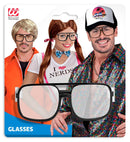 The 90S Hip Hop Glasses With Transparent Lenses
