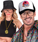 The 90S Hip Hop Glasses With Transparent Lenses