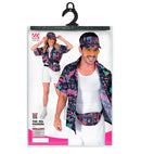 The 80S Funky Fashion - Funky Black  Shirt 