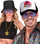 The 90S Hip Hop Glasses With Azure Lenses