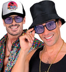 The 90S Hip Hop Glasses With Azure Lenses
