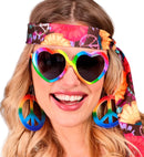 Rainbow Heart Glasses