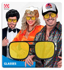 The 90S Hip Hop Glasses With Yeloow Lenses