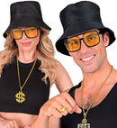 The 90S Hip Hop Glasses With Yeloow Lenses