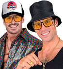 The 90S Hip Hop Glasses With Yeloow Lenses