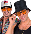The 90S Hip Hop Glasses With Orange Lenses