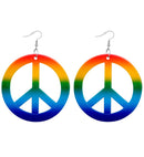 Rainbow Hippie Earrings 