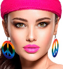 Rainbow Hippie Earrings 