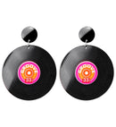 The 80S Vinyl Record Earrings 