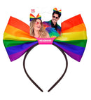 Rainbow Bow Headband