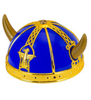 Viking Helmet Hard Plastic Metallic