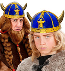 Viking Helmet Hard Plastic Metallic