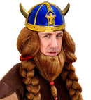 Viking Helmet Hard Plastic Metallic