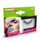 Black Spiked Eyelashes With Glass Bottle Glue
