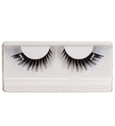 Black Peaked Strass Eyelashes With Glass Bottle Glue