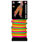 Neon Multicolor Leg Warmers