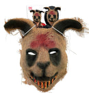 Mask Scary Rabbit Plastic & Fabric