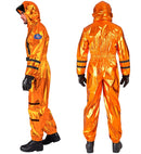 Orange Astronaut  Jumpsuit, Helmet 