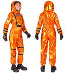 Orange Astronaut  Jumpsuit, Helmet 