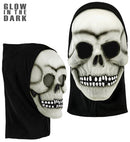 Mask Hooded Skull Latex Glow In The Dark 