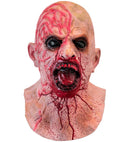 Zombie Full Head Latex Mask with Neckpiece for Men Image 1